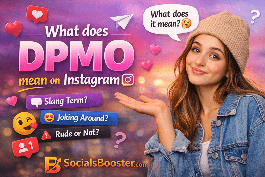 What does DPMO mean on Instagram